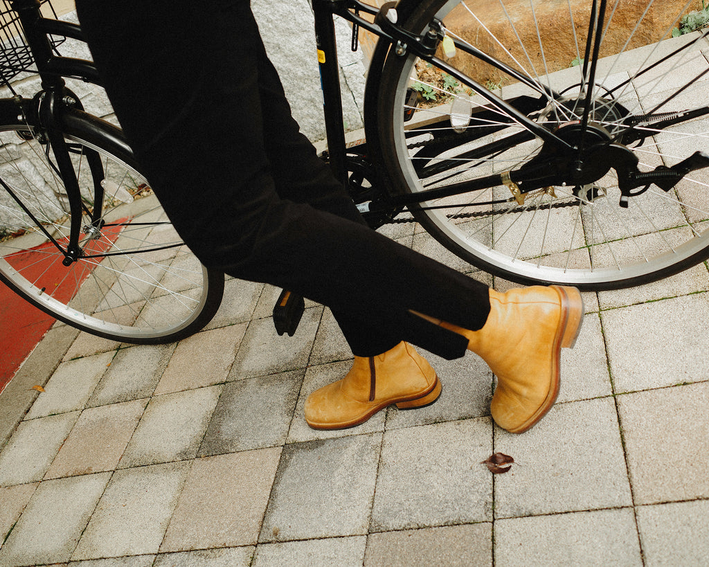 Kate Ankle Zip Skinny Cotton Trousers, Starry Night