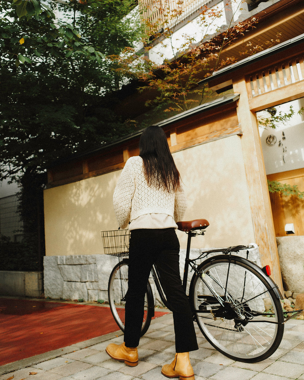 Kate Ankle Zip Skinny Cotton Trousers, Starry Night