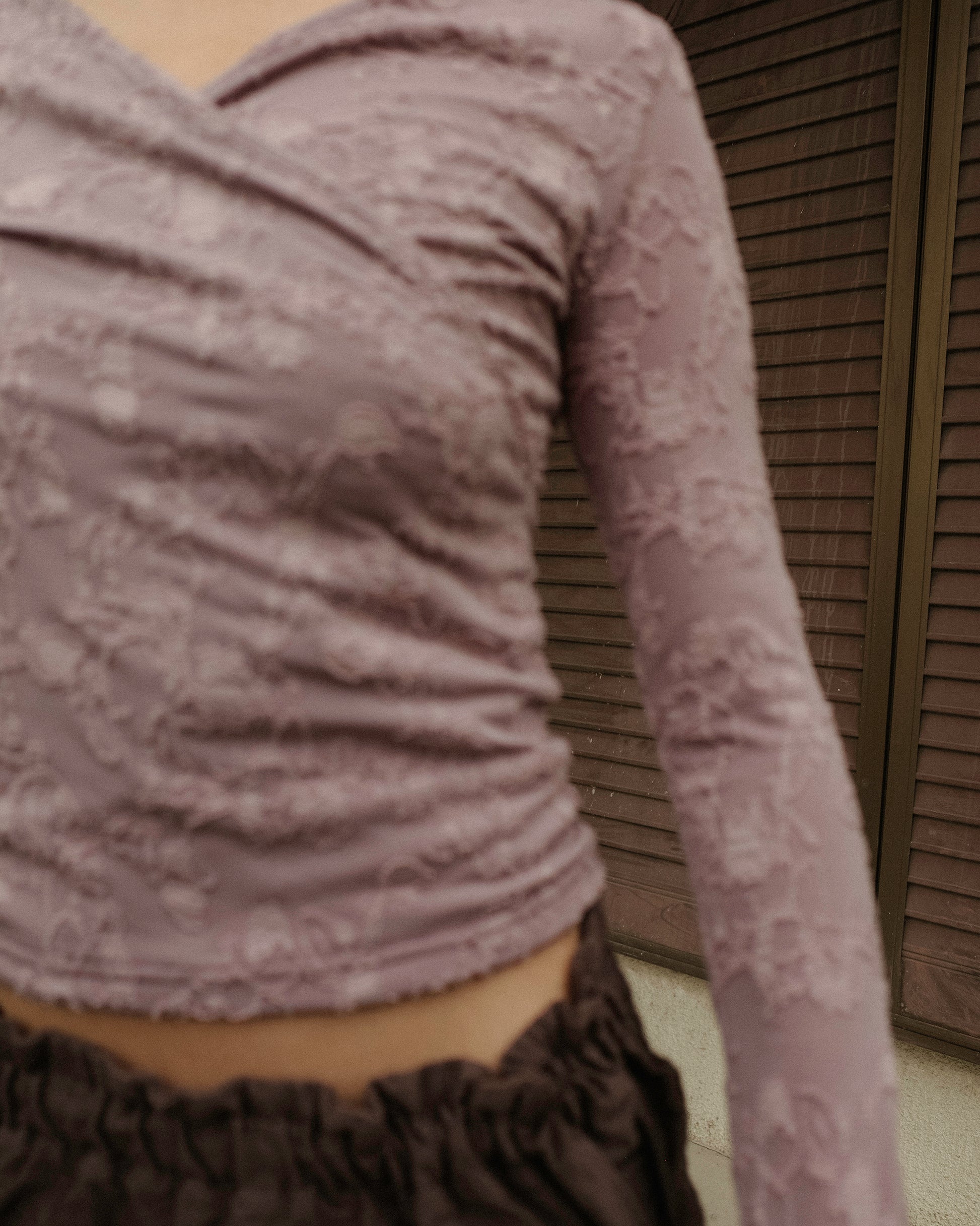 Petal Haze Wrap Top, Megara