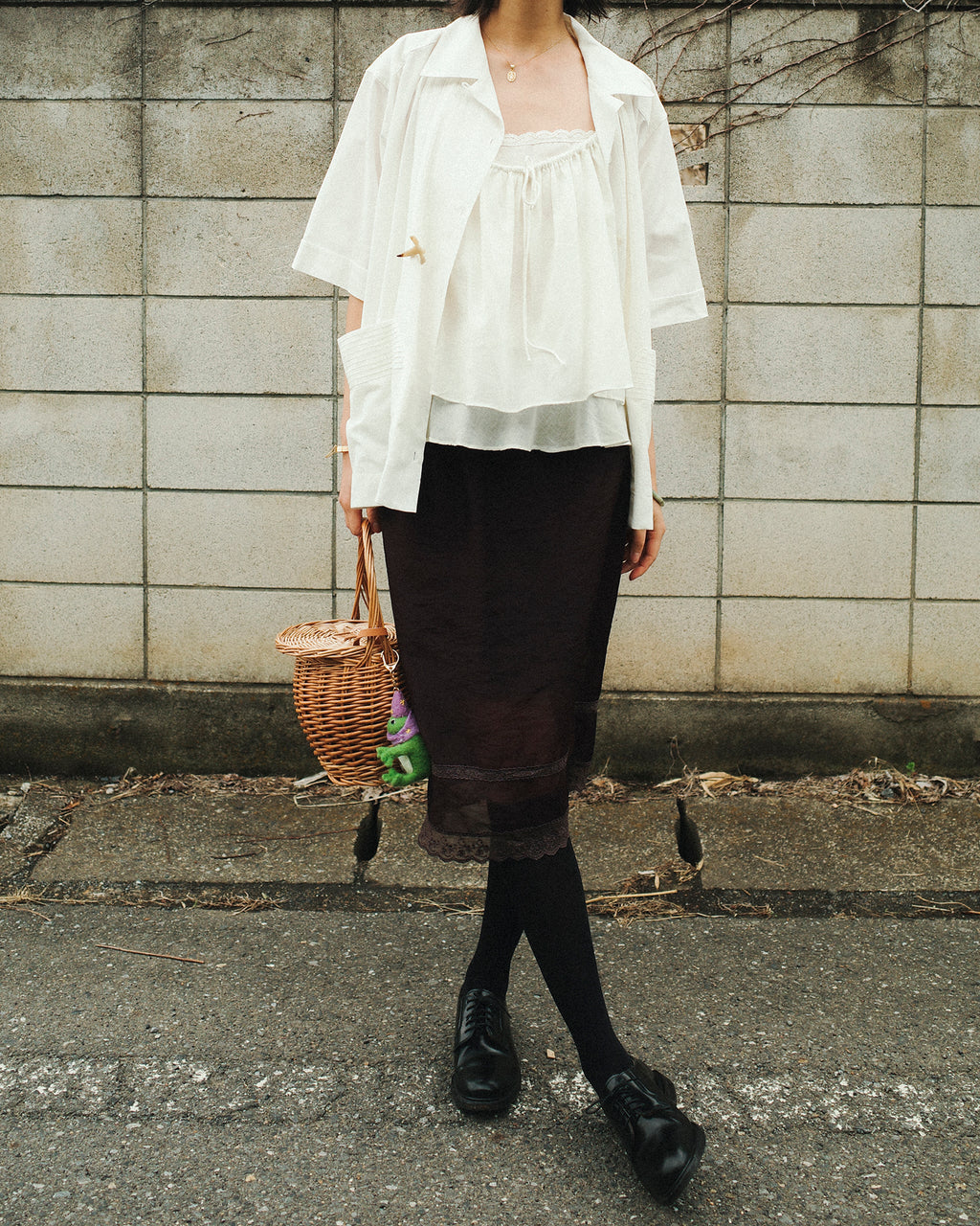 Newton Cotton-linen Oversized Cottage Shirt, Milky White