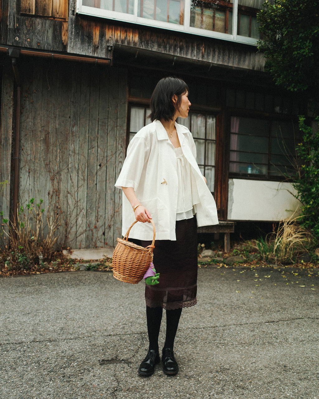 Newton Cotton-linen Oversized Cottage Shirt, Milky White