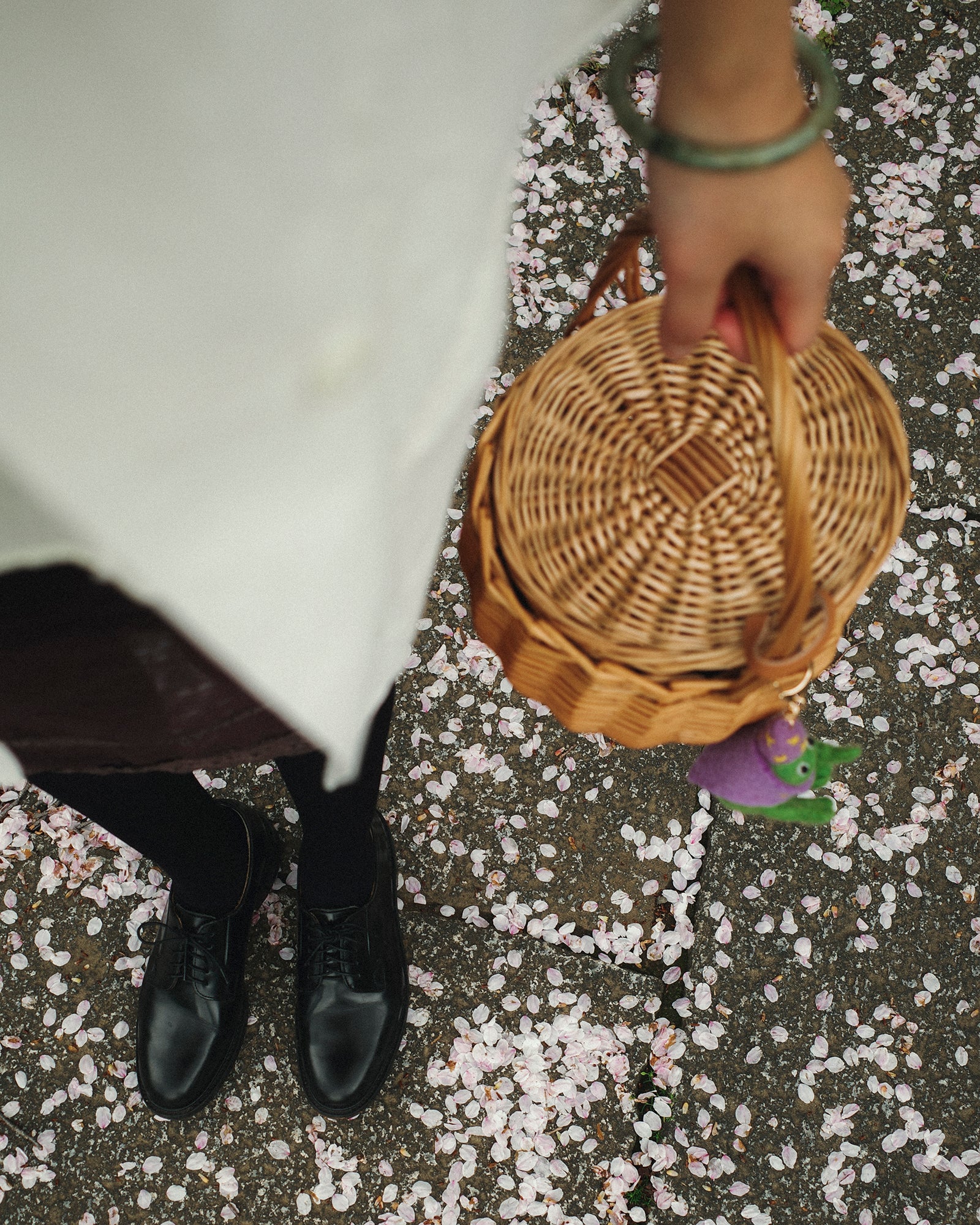 Bruton Willow Basket, Natural Wicker
