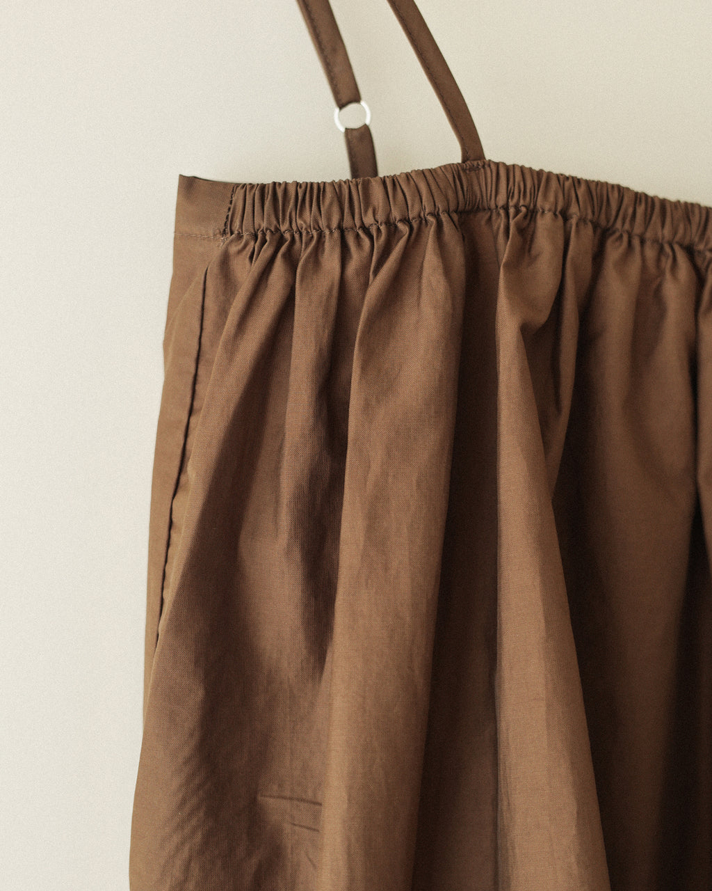 Calypso Cotton Sleeveless Top, Burnished Sand Brown