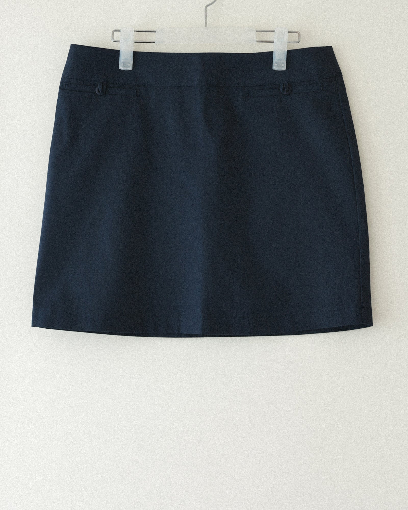 Nyx Low-Rise Mini Skirt, Midnight Aegean