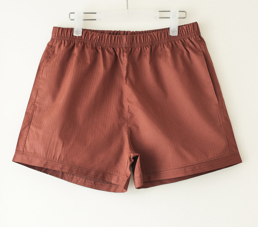 Calypso Yacht Shorts, Terracotta Sun