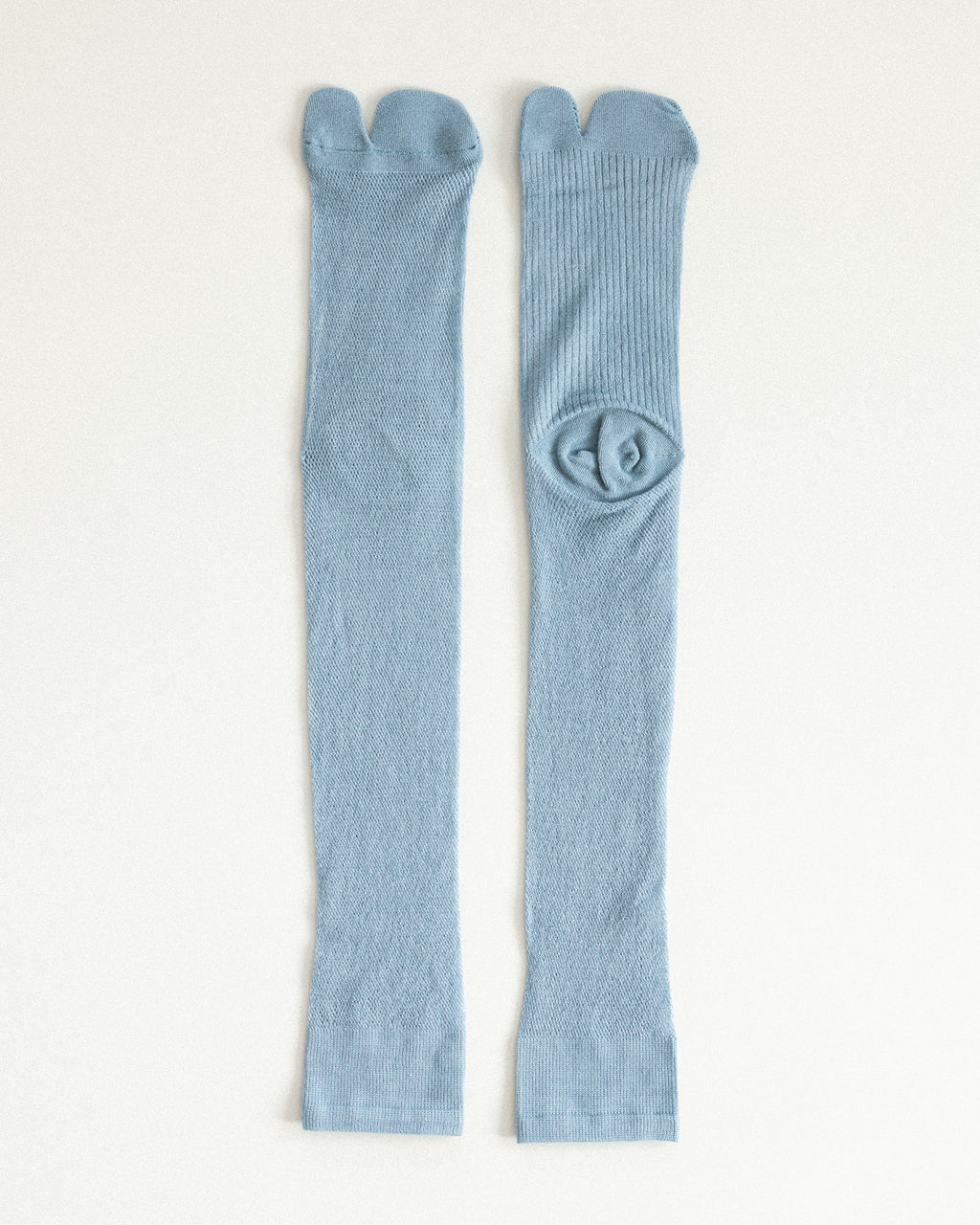 Iris Tabi Mesh Socks, Sky Mist