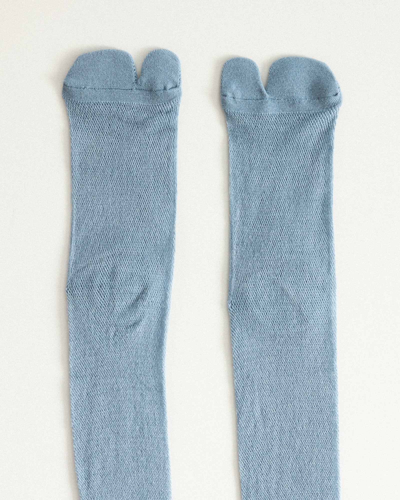 Iris Tabi Mesh Socks, Sky Mist