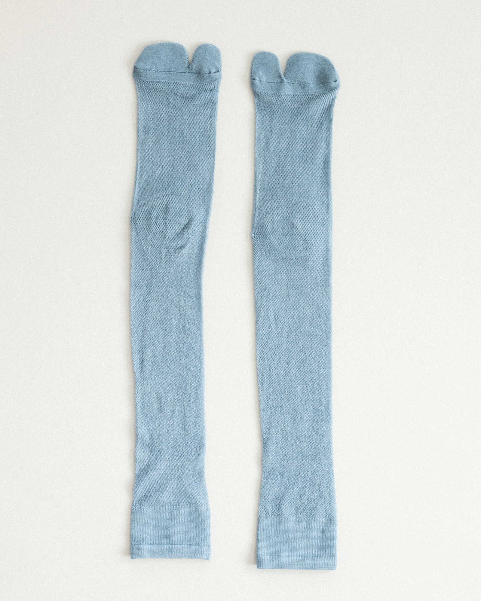 Iris Tabi Mesh Socks, Sky Mist