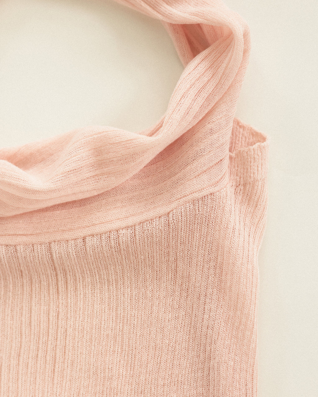 Eros Veil Top, Blush Petal