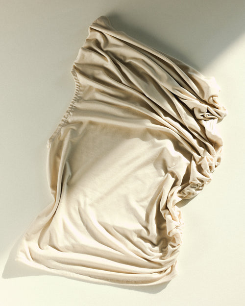 Astraea Draped Toga Top, Parthenon Sand