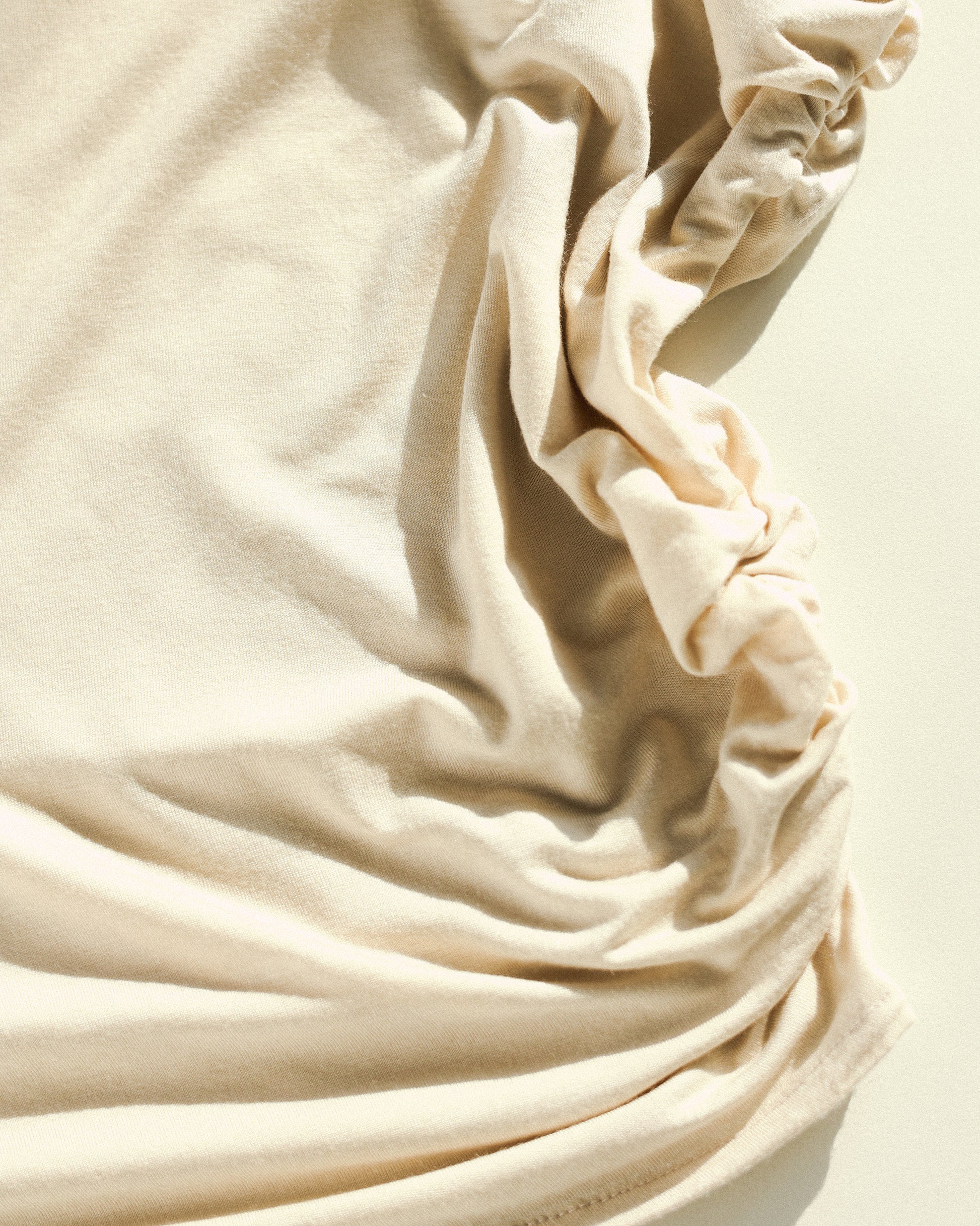 Astraea Draped Toga Top, Parthenon Sand