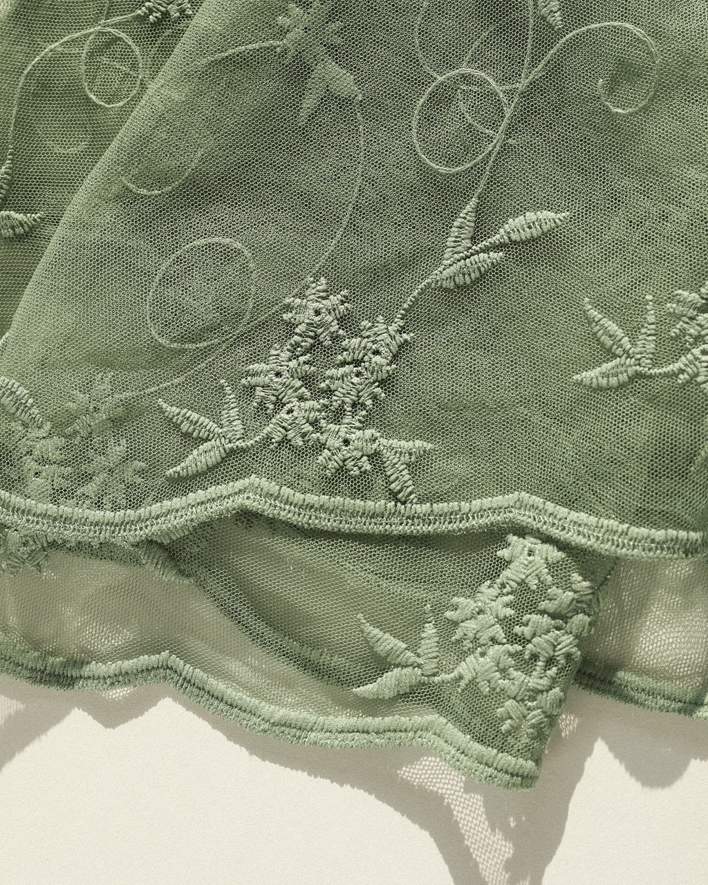 Moor Veil Scarf, English Moss