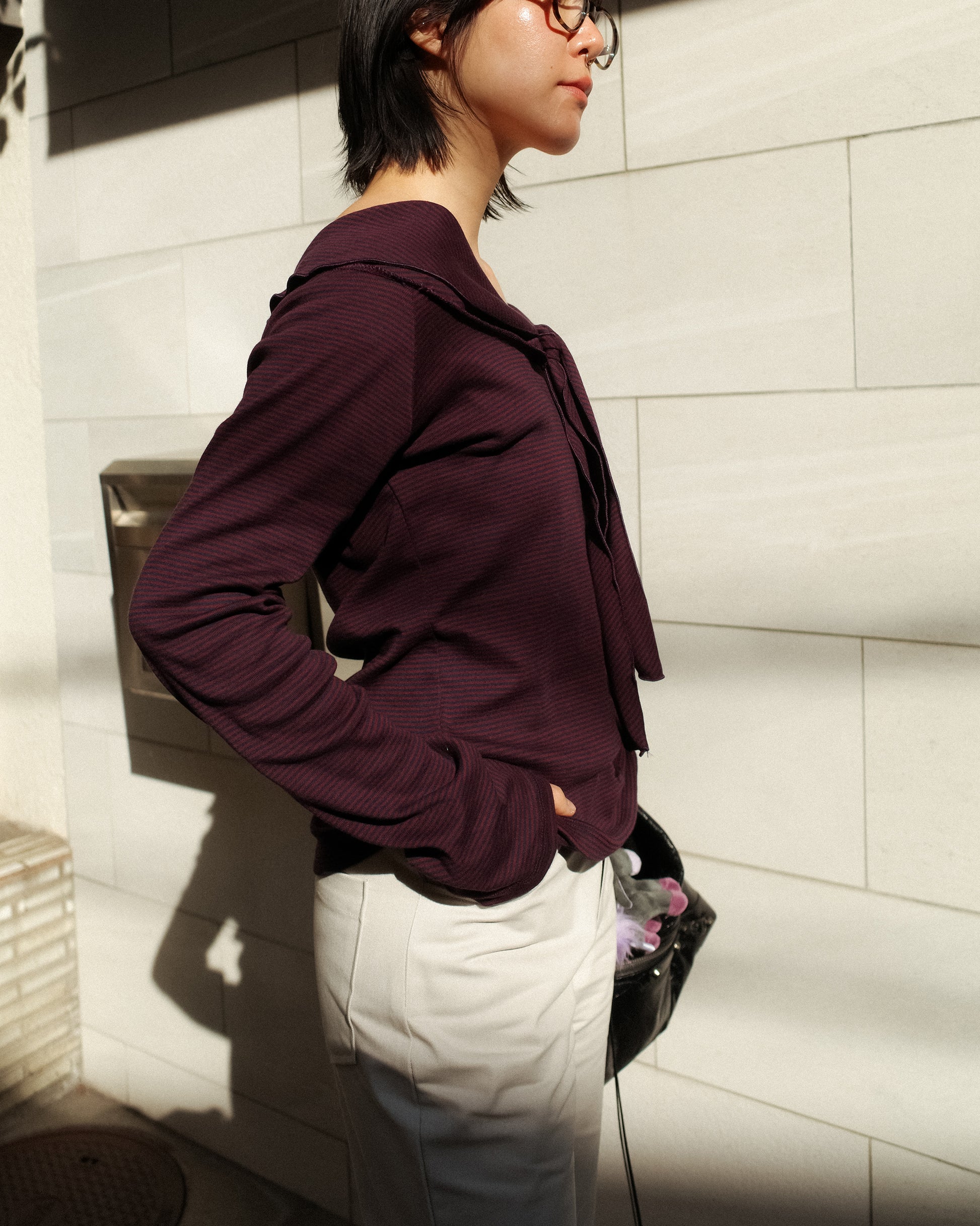 Sailor Stripe Top, Cherry Bomb