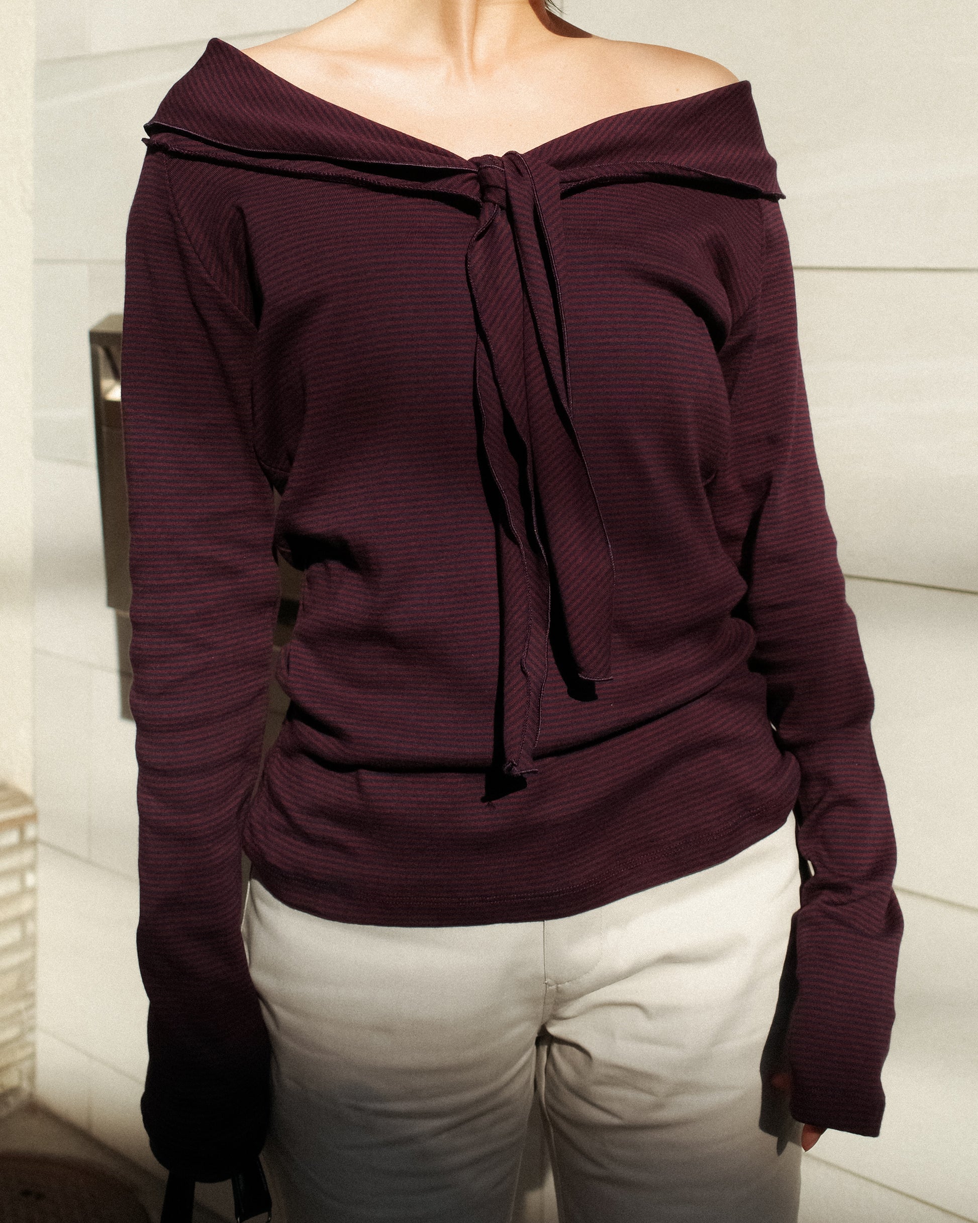 Sailor Stripe Top, Cherry Bomb