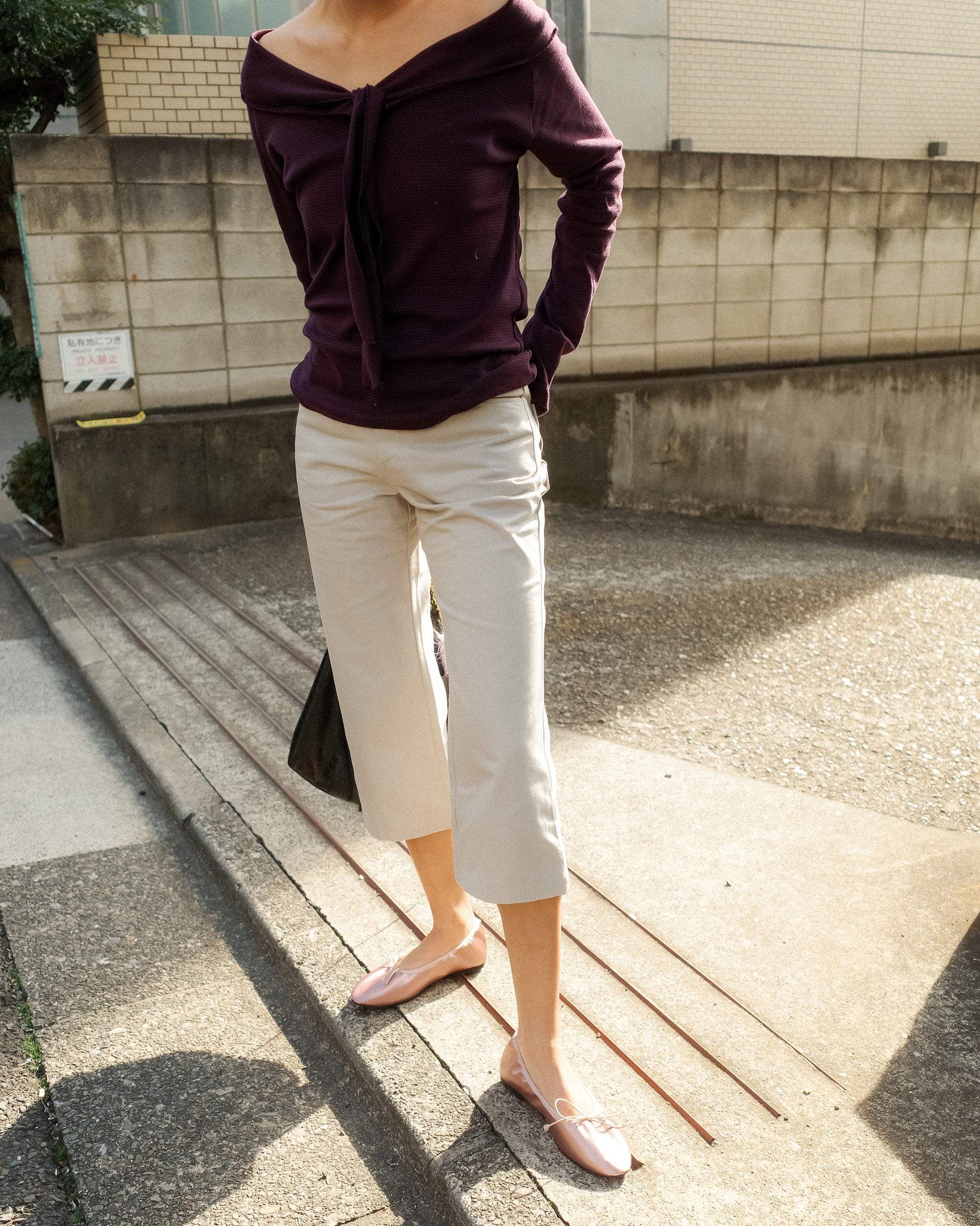 Linsay Capri Trousers, Marble