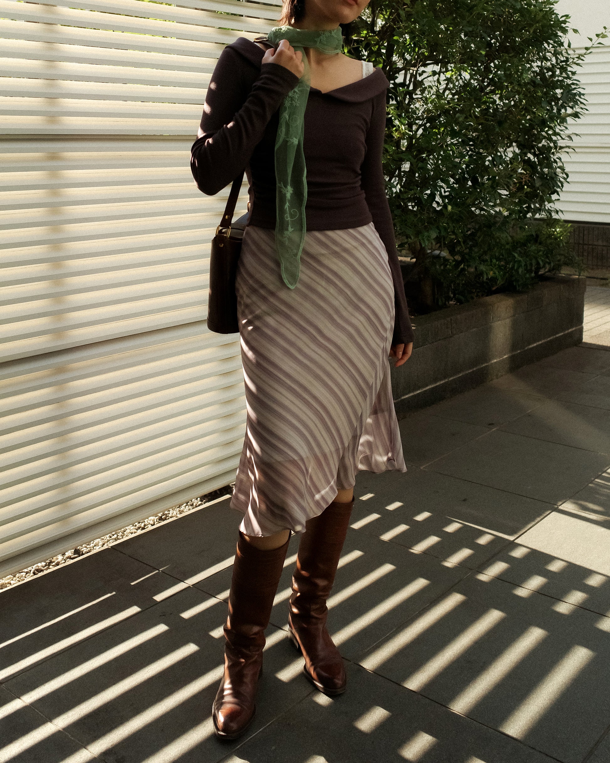 Sunrise Veil Swing Skirt, Candy