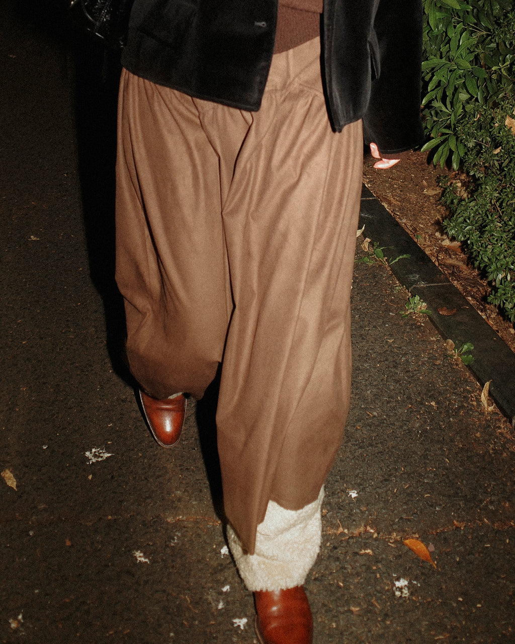 True Grit Suede Skirt, Dusty mocha