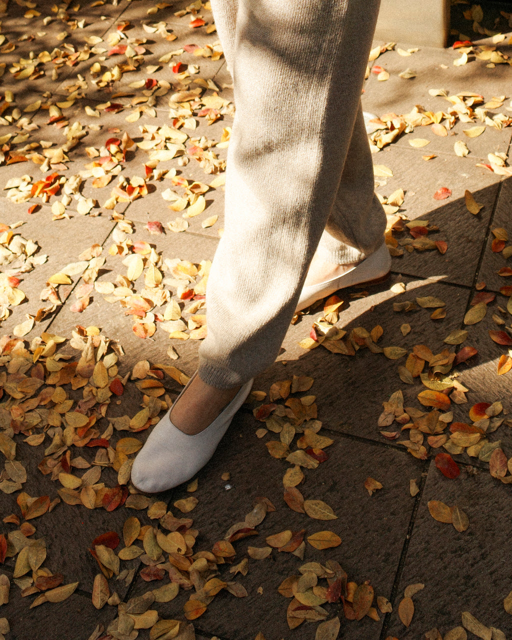 December Wool Relaxed Trousers, Nuts