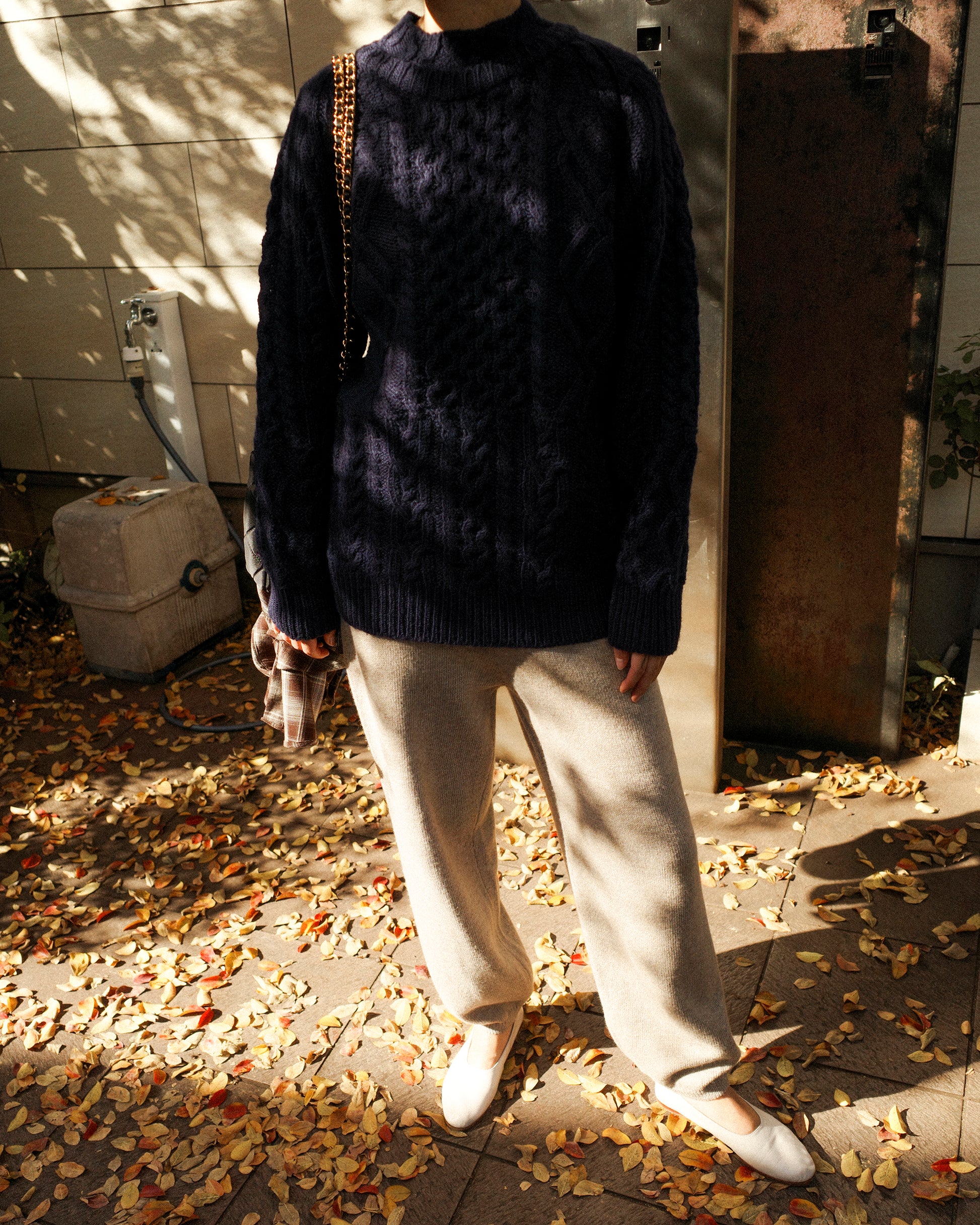 British Fisherman Jumper, Haydes Blue