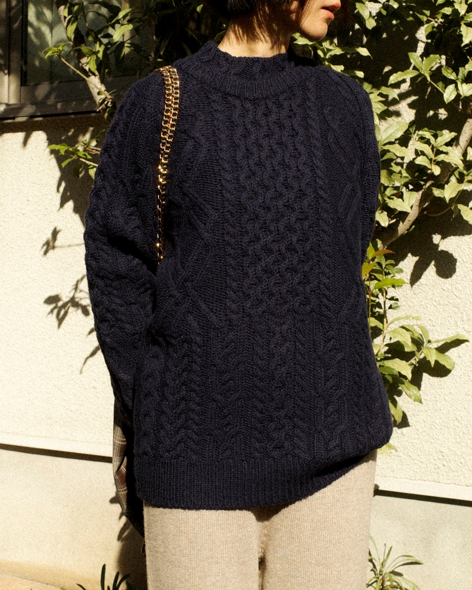 British Fisherman Jumper, Haydes Blue