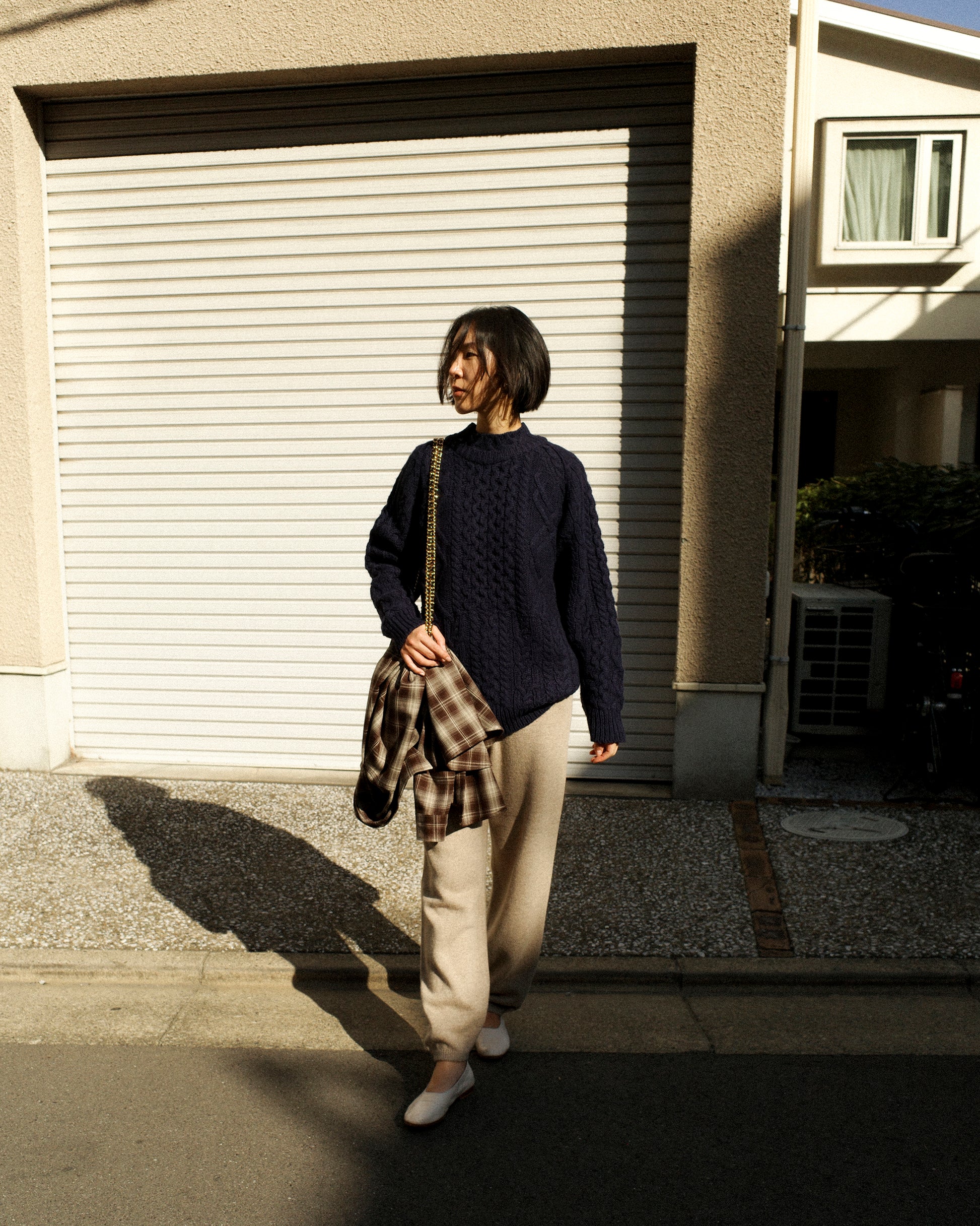 British Fisherman Jumper, Haydes Blue