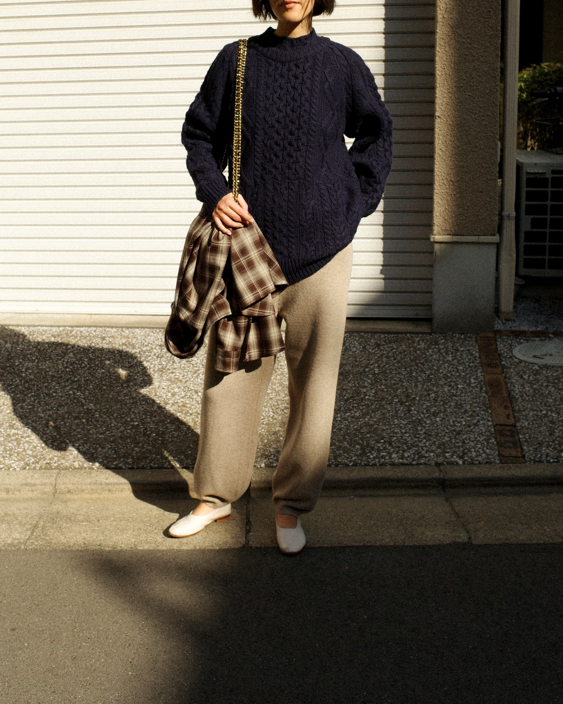 British Fisherman Jumper, Haydes Blue