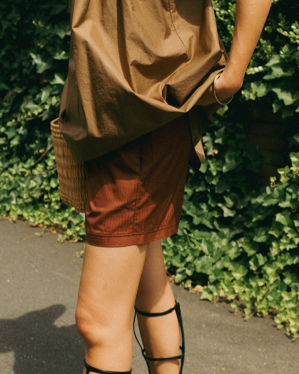 Calypso Yacht Shorts, Terracotta Sun