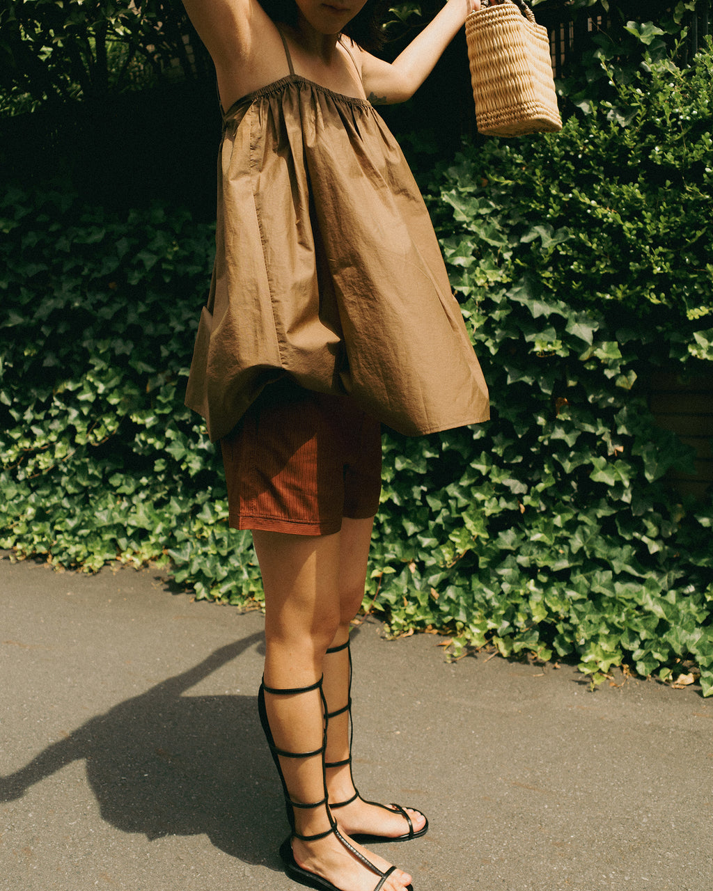 Calypso Yacht Shorts, Terracotta Sun