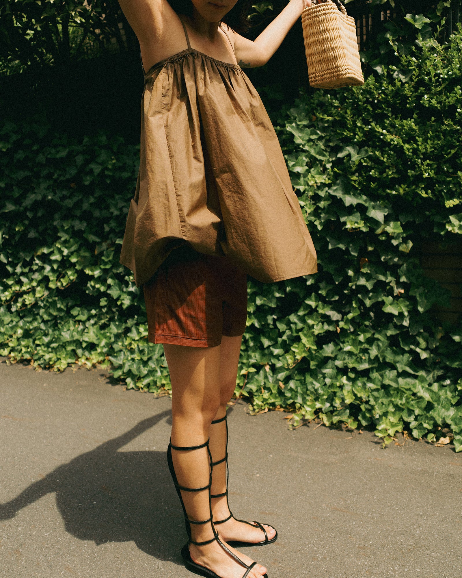 Calypso Yacht Shorts, Terracotta Sun