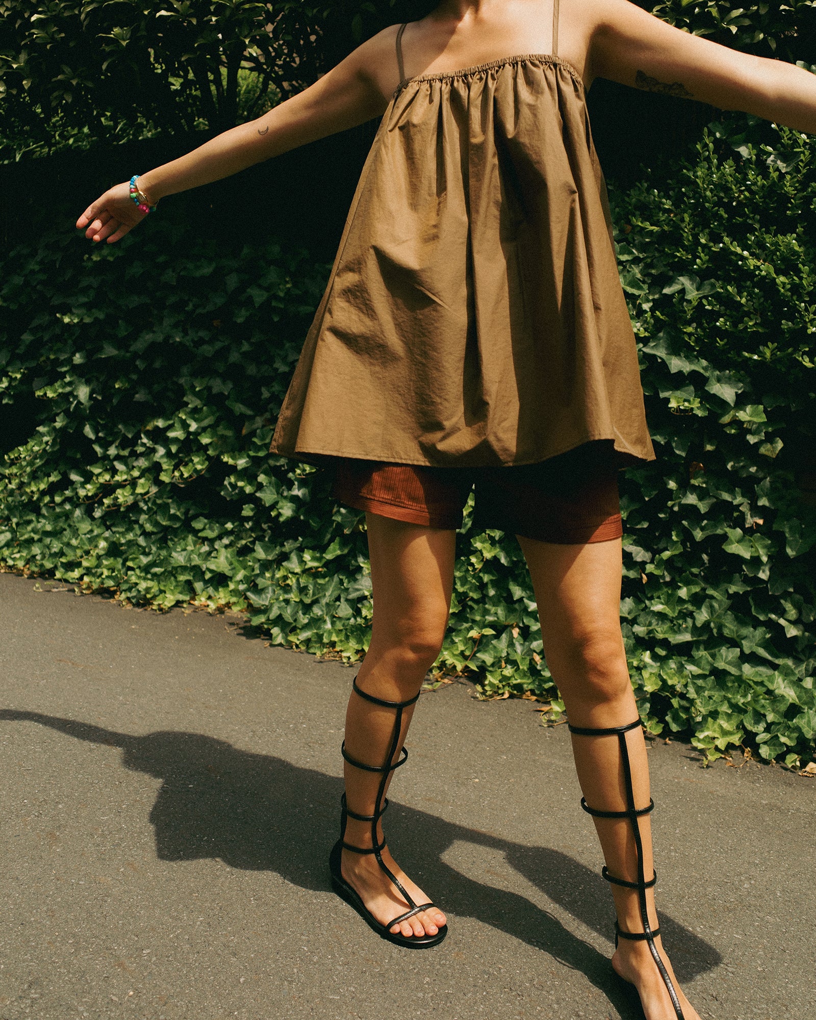 Calypso Yacht Shorts, Terracotta Sun