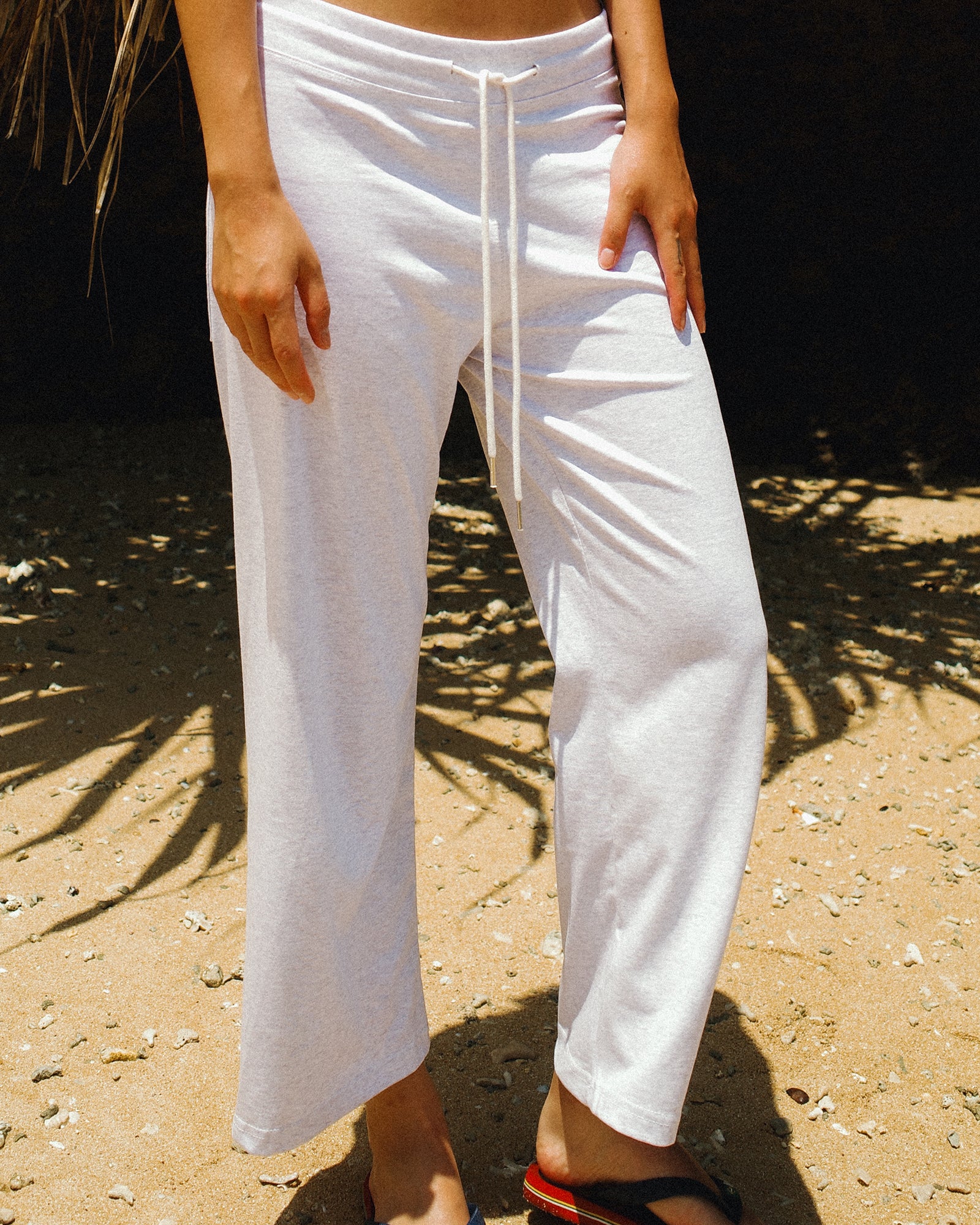 Cloudline Summer Easy Trousers, Soft Mélange