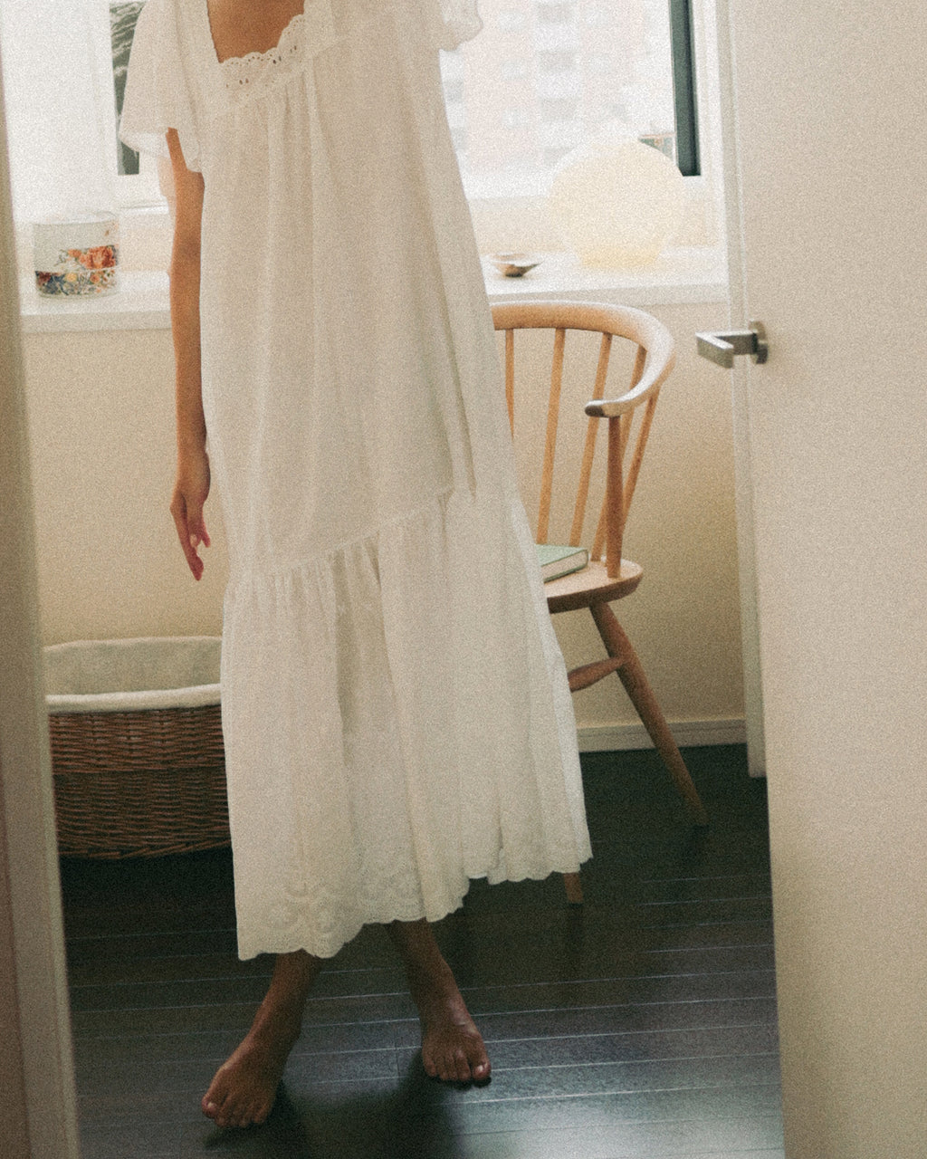 Selene Summer Night Dress, Moonbeam